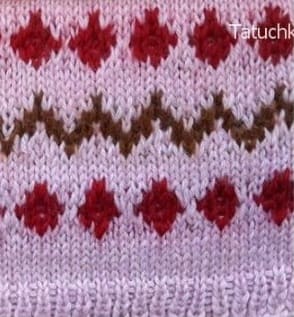 Лицевая сторона жаккарда от Татушки