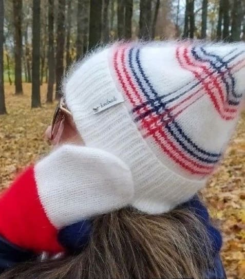 Шапка в стиле Бербери