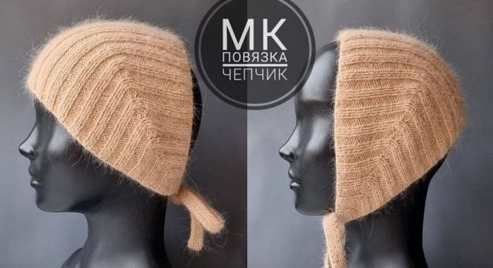 Как связать косынку спицами – описание для начинающих